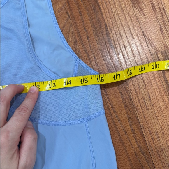 Lululemon Sculpt Tank Top, likely in a prep blue color Hydrangea Blue 8/M - Picture 5 of 5